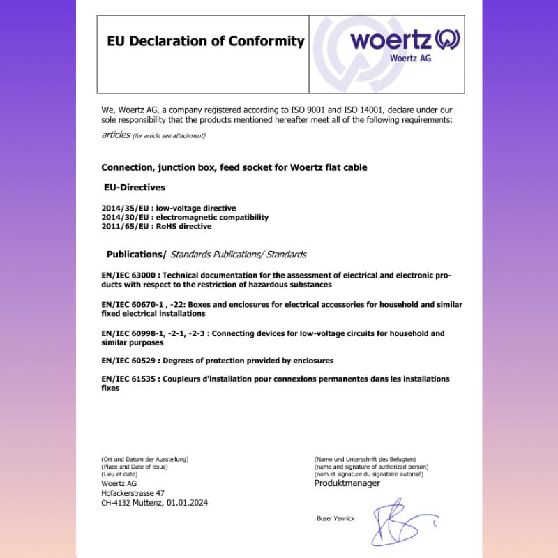 EU Declaration of Conformity EN